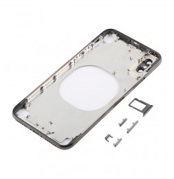 Komplett Gehäuse für iPhone X (Transparent + Schwarz)(Mit Logo) für 49,90 €