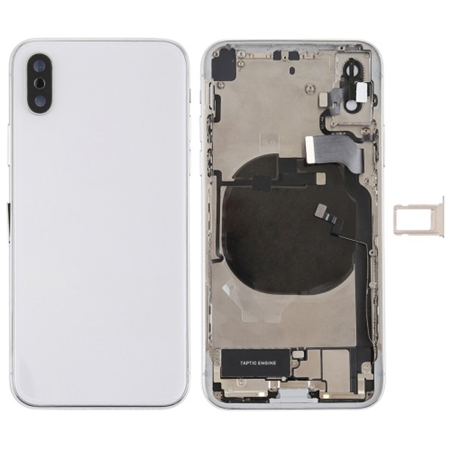 Back Housing Cover Assembly for iPhone X (White)(With Logo) at 86,90 €