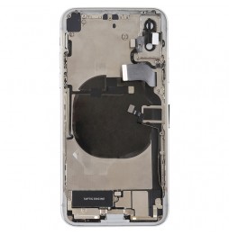 Vormontiert Gehäuse für iPhone X (Weiss)(Mit Logo) für 86,90 €