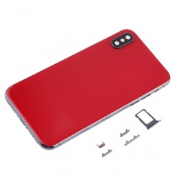 Komplett Gehäuse für iPhone X (Rot)(Mit Logo) für 44,50 €