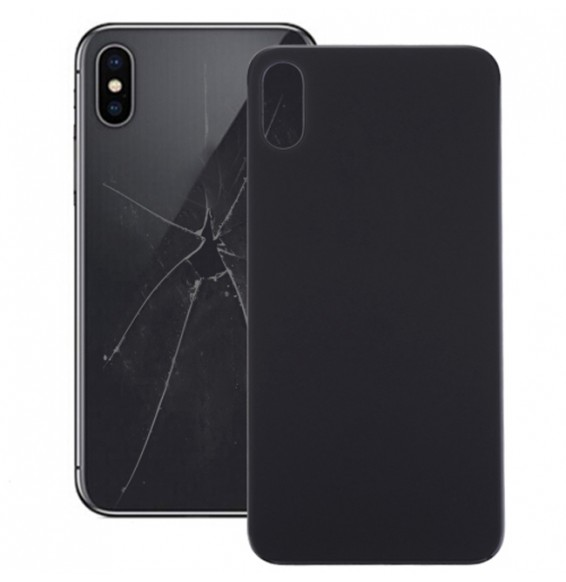 Battery Back Cover for iPhone X (Black)(With Logo)