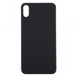 Cache vitre arrière avec adhésif pour iPhone X (Noir)(Avec Logo) à 11,90 €