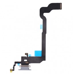Charging Port Flex Cable for iPhone X (White) at 8,90 €