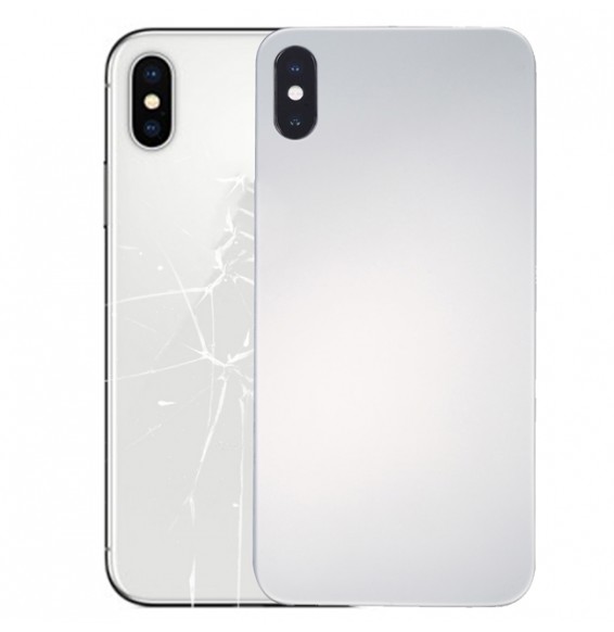 Back Cover Rear Glass with Adhesive for iPhone X (Mirror)