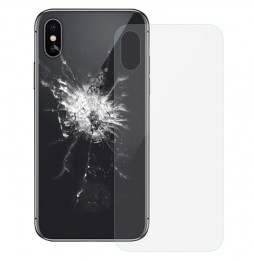 Back Cover Rear Glass with Adhesive for iPhone X (Transparent) at 11,90 €