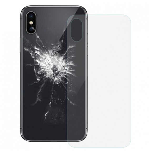 Battery Back Cover for iPhone X (Transparent)