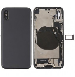 Voorgemonteerde achterkant voor iPhone X (Zwart)(Met Logo) voor 86,90 €