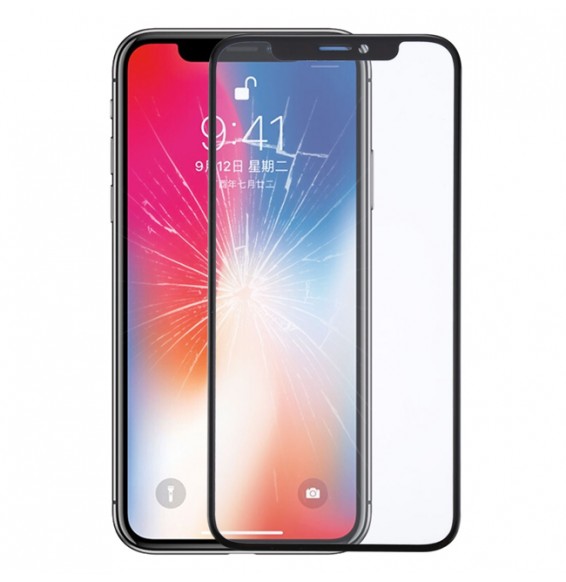 Outer Glass Lens with Adhesive for iPhone X