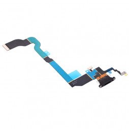 Charging Port Flex Cable for iPhone X (Black) at 8,90 €