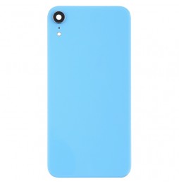 Rückseite Akkudeckel Glas mit Linse und Kleber für iPhone XR (Blau)(Mit Logo) für 14,90 €