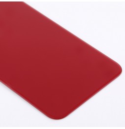 Cache vitre arrière avec lentille et adhésif pour iPhone XR (Rouge)(Avec Logo) à 14,90 €