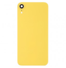 Cache vitre arrière avec lentille et adhésif pour iPhone XR (Jaune)(Avec Logo) à 14,90 €