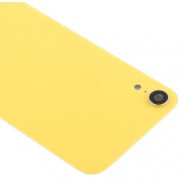 Rückseite Akkudeckel Glas mit Linse und Kleber für iPhone XR (Gelb)(Mit Logo) für 14,90 €