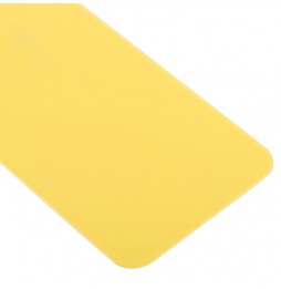 Cache vitre arrière avec lentille et adhésif pour iPhone XR (Jaune)(Avec Logo) à 14,90 €