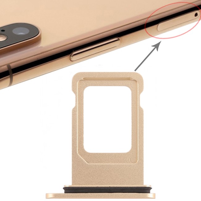 SIM Card Tray for iPhone XR (Gold) at 6,90 €