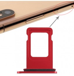 Tiroir carte SIM pour iPhone XR (Rouge) à 6,90 €