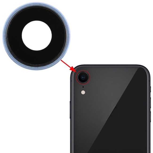 Camera lens glas voor iPhone XR (Blauw) voor 6,89 €