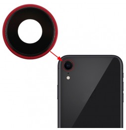 Camera Lens Glass for iPhone XR (Red) at 6,89 €