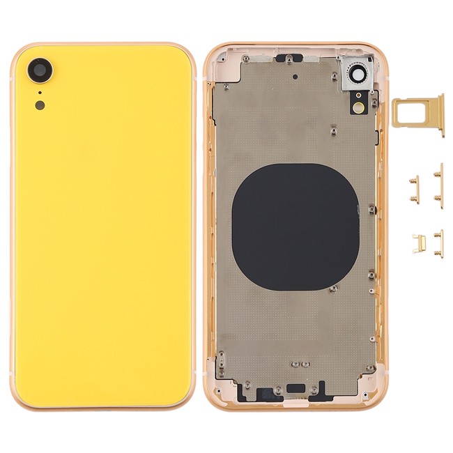 Komplett Gehäuse für iPhone XR (Gelb)(Mit Logo) für 35,50 €