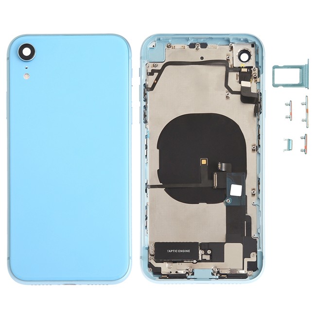 Back Housing Cover Assembly for iPhone XR (Blue)(With Logo) at 67,90 €