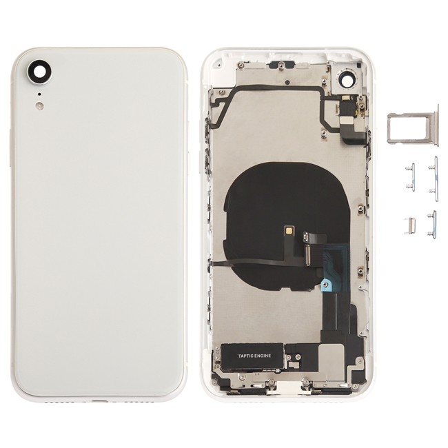 Back Housing Cover Assembly for iPhone XR (Silver)(With Logo) at 67,90 €