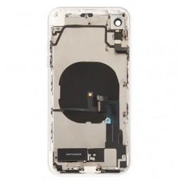 Vormontiert Gehäuse für iPhone XR (Silber)(Mit Logo) für 67,90 €
