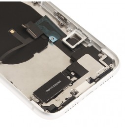 Vormontiert Gehäuse für iPhone XR (Silber)(Mit Logo) für 67,90 €