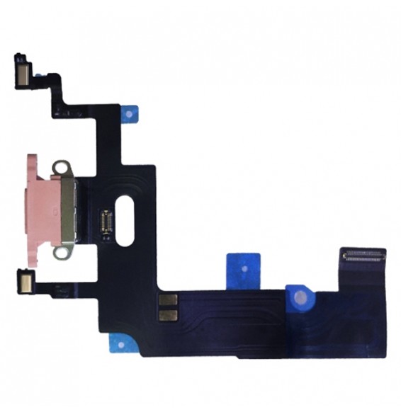 Charging Port Flex Cable for iPhone XR (Pink)