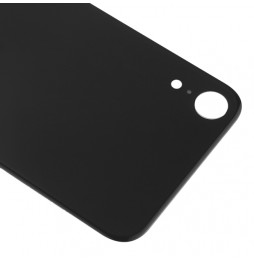 Achterkant glas met lijm voor iPhone XR (Zwart)(Met Logo) voor €13.19