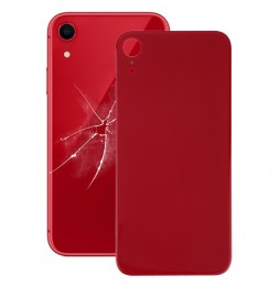 Cache vitre arrière avec adhésif pour iPhone XR (Rouge)(Avec Logo) à 13,19 €