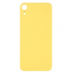 Achterkant glas met lijm voor iPhone XR (Geel)(Met Logo) voor 13,19 €