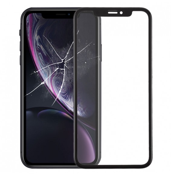 Outer Glass Lens with Adhesive for iPhone XR