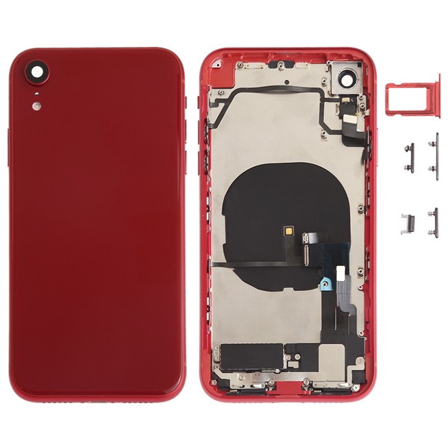 Back Housing Cover Assembly for iPhone XR (Red)(With Logo) at 67,90 €