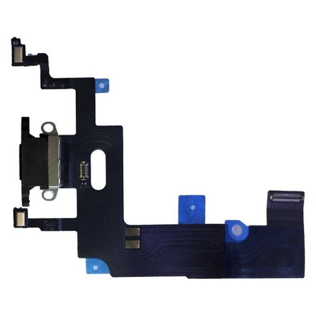 Charging Port Flex Cable for iPhone XR (Black) at 11,90 €