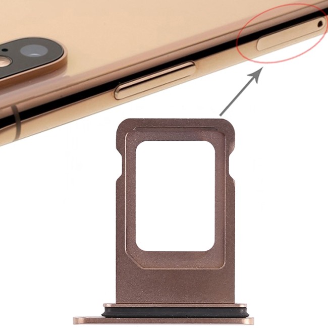 SIM Card Tray for iPhone XS Max (Gold) at 6,90 €