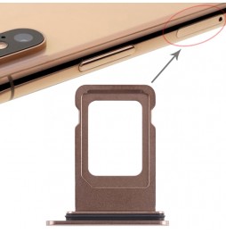 Dual SIM Card Tray for iPhone XS Max (Gold) at €6.90