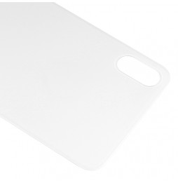 Rückseite Akkudeckel Glas mit Kleber für iPhone XS Max (Weiss)(Mit Logo) für 12,90 €