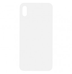 Rückseite Akkudeckel Glas mit Kleber für iPhone XS Max (Transparent) für 12,90 €