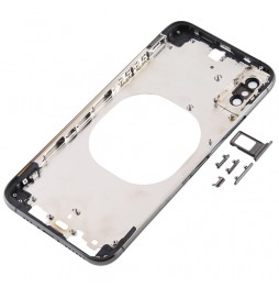 Transparentes Komplett Gehäuse für iPhone XS Max (Schwarz)(Mit Logo) für 64,90 €