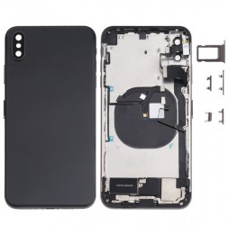 Vormontiert Gehäuse für iPhone XS Max (Schwarz)(Mit Logo) für 103,95 €