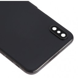 Vormontiert Gehäuse für iPhone XS Max (Schwarz)(Mit Logo) für 103,95 €