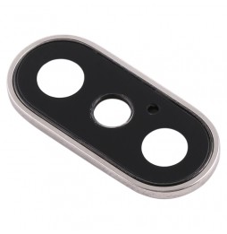 Lentille vitre caméra pour iPhone XS / XS Max (Blanc) à 8,90 €