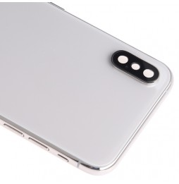 Gemonteerd achterkant voor iPhone XS (wit)(Met Logo) voor 103,95 €