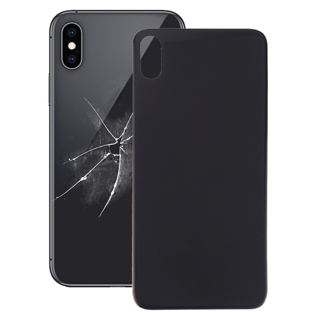 Rückseite Akkudeckel Glas mit Kleber für iPhone XS (Schwarz)(Mit Logo) für 12,90 €