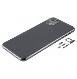 Full Back Housing Cover for iPhone 11 Pro Max (Space Grey)(With Logo) at 79,50 €