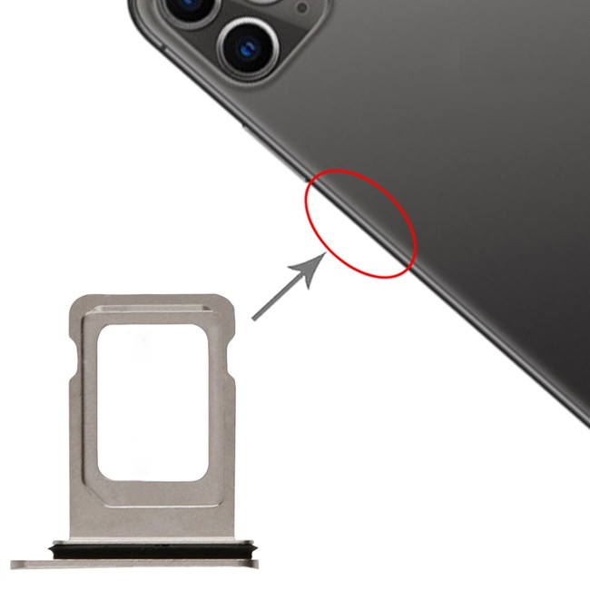 SIM kartenhalter für iPhone 11 Pro Max (Silber) für 6,90 €