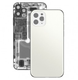 Cache vitre arrière pour iPhone 11 Pro Max (Argent)(Avec Logo) à 17,90 €