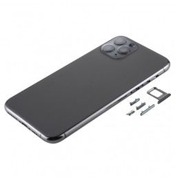 Full Back Housing Cover for iPhone 11 Pro (Space Grey)(With Logo) at 73,50 €