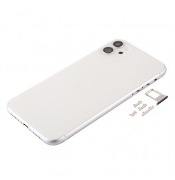 Full Back Housing Cover for iPhone 11 (White)(With Logo) at 36,90 €