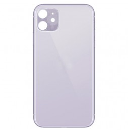 Achterkant glas voor iPhone 11 (Paars)(Met Logo) voor 12,90 €